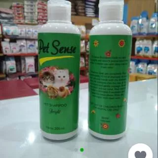 Pet Sense Bright shampoo 200ml untuk Anjing/Kucing/Kelinci