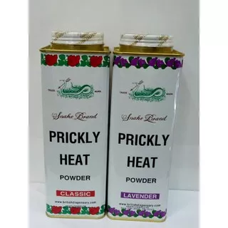 PRICKLY HEAT POWDER CAP ULAR - BEDAK GATAL DAN BIANG KERINGAT 300 gram