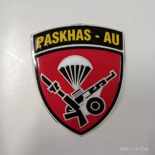 Stiker Embos Besar PASKHAS AU  | Stiker motor PASKHAS AU | Stiker Mobil PASKHAS AU