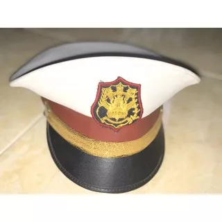 TOPI PET POLISI ANAK-ANAK AL/AD/Polisi/Pelayaran