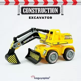 Mainan Truk Beko Excavator Ukuran Besar 42 Cm