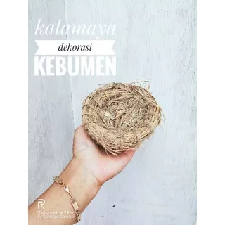 SANGKAR BURUNG BIRD NEST DEKORASI KERAJINAN MAHAR ALAS TEMPAT CINCIN RUSTIC CRAFT RING GONI TERARIUM