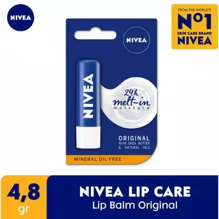 NIVEA Lip Balm Original Essential Care 4.8 gr