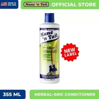 Mane N Tail Herbal Grow Conditioner/Conditioner Sampo Kuda Mane 'n Tail Herbal Gro 355 ml