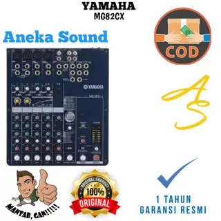 Mixer Audio Yamaha MG82CX Grade A 8channel