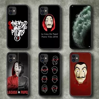 OPPO  F19 Pro Plus Find X3 Neo Lite R9 R9S F1 Plus Vivo S9 S10 TPU soft Case 141F La Casa De Papel Money Heist Casing Soft