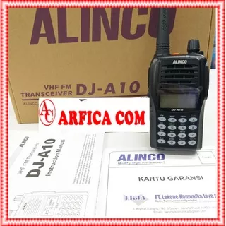 HT ALINCO DJ A10 VHF - JUAL HT ALINCO A10 DJA10 DJ-A10 ORIGINAL GARANSI RESMI