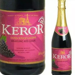 Keror Sparkling Red Grape Juice 750ml