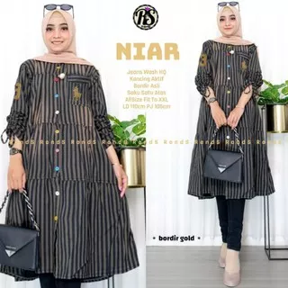 Niar Tunik Jeans Wanita Standart