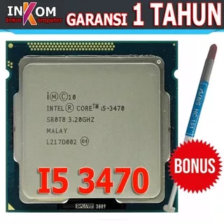 Processor Intel Core i5 3470 Ivy  Bridge