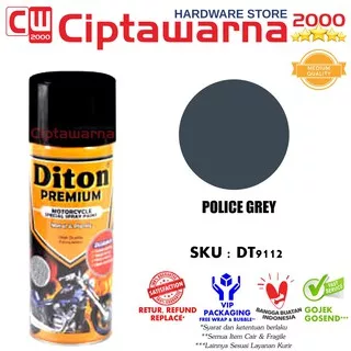 Cat Semprot Diton PREMIUM 9112 POLICE GREY 400 ML