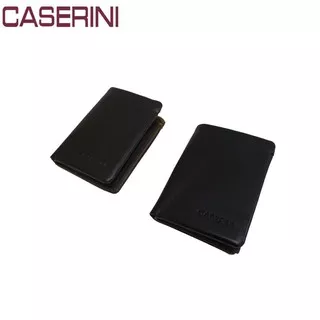 Caserini Unisex Wallet (Dompet Unisex) CS257108-12 Black, Brown