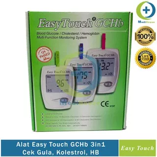 Alat Easy Touch GCHb Cek Gula Darah Kolestrol Hb Easytouch