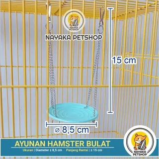 Ayunan Hamster Murah Bulat Mainan Hamster Swing