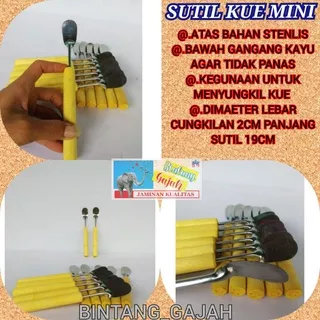 SUTEL/SPATULA KUE MINI MURAH