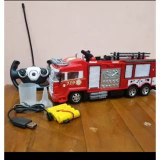 Rc Car Truk Fire Rescue - Rc Car Truk Mobil Pemadam Kebakaran - Mainan Rc Car Padam kebakaran