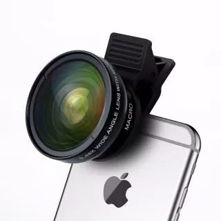 Lensa Super Wide Angle Lens + Macro Smartphone - APL-0.45WM