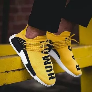 Adidas Nmd X Pharell William Human Race Yellow Premium Original