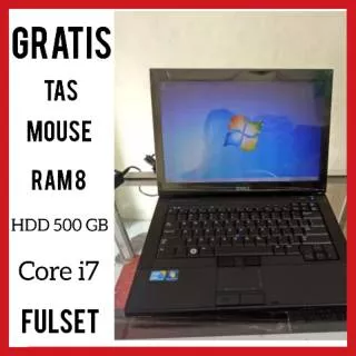 FULSET Laptop Dell 6410 Core i7 Super Murah Bergaransi BONUS TAS dan MOUSE