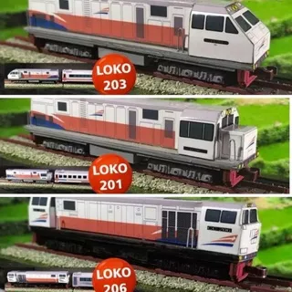 mainan kereta api miniatur lokomotif PROMO