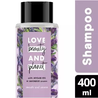 Love Beauty And Planet Shampo Argan Oil & Lavender 400Ml