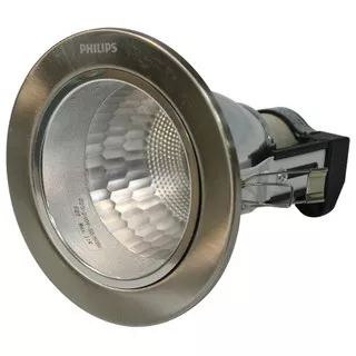 Fitting Sarang Lampu Downlight Philips 3,5 Inchi Recessed Nickel 66663