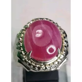 Batu cincin permata ruby garansi batu asli