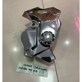 Cover gear Crume Jupiter MX Old Vega R ZR Jupiter Z New Supra x 125 Kharisma Shogun Smash Tornado Supra x lama Baru Cover Tutup Mesin Kharisma supra Tutup Gir Chrome Crum Jupiter Supra Vega