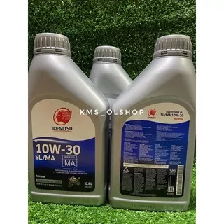 Oli Idemitsu 4T 10W-30 800 ml Oli Mesin Motor Idemitsu 0.8 Liter SL/MA (Asli)