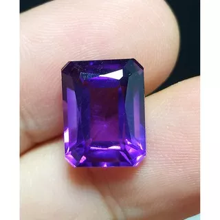 TERMURAH PROMO BIG SALE RAMADHAN BATU KECUBUNG AMETHYST  ASLI NATURAL CUTTING KOTAK ASLI