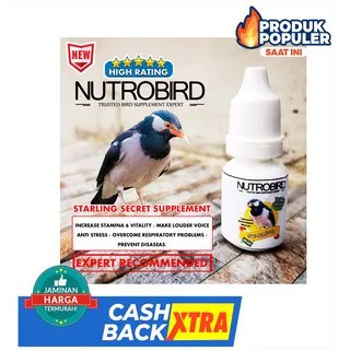 Vitamin Burung Jalak SUREN Gacor Nutrobird Starling Original 100%  Tetes Gacor Jalak SUREN