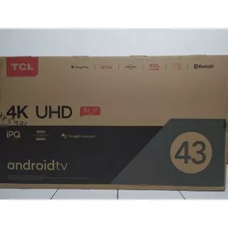 TV TCL 43 inc type 43a8 | ANDROID SMART TV | 4K UHD