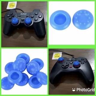 Tutup tombol stik analog karet pelindung joystik usb ps3 Ps 2 Stick controller kontroler stick cover