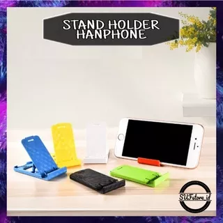 [HARGA PROMO] [PALING MURAH] Stand Holder HP Handphone Tablet Phone Holder Dudukan Lipat HP Handphone Tablet Phone Stand HP Handphone Tablet Aksesoris HP