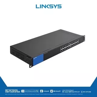 Linksys LGS124-AP 24-Port Gigabit Switch Rackmount 24 port