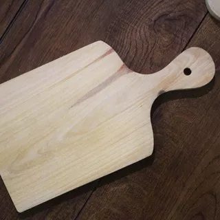 Talenan Kayu - Cutting Board Wood / Talenan Kayu Tatakan Alas Pengiris - model sedang