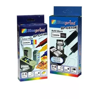 Tinta Suntik Canon BluePrint untuk Semua Tipe Printer - Black & Colour