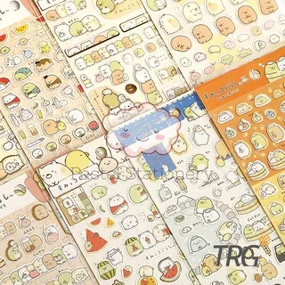 Molang Sumikko Gurashi Diary Deco Stickers - Stiker Lucu TRG