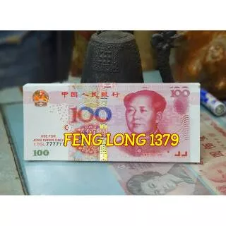 Hell Bank Note Renmingbi 100 Aksesoris Sembahyang Leluhur Qing Ming