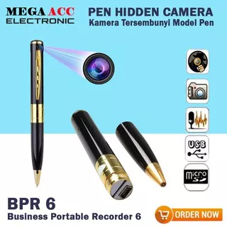 Spy Camera Pen BPR 6 - Kamera Tersembunyi Model Pulpen - Hidden Camera