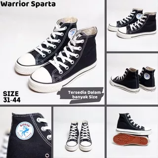 Warrior Spartan Sepatu Sekolah Warrior / Sepatu Warrior High / Sepatu Yang Dipakai Dilan 1991