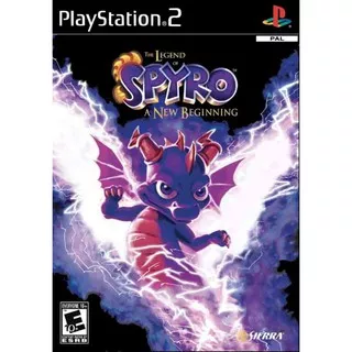 DVD Kaset Game PS2 The Legend of Spyro A New Beginning