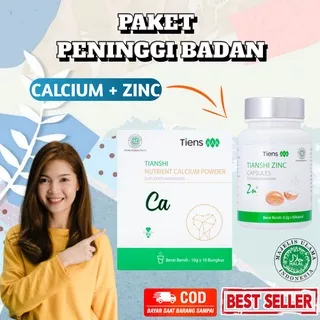 Kalsium Dan Zinc Tiens Peninggi Badan Penambah Tinggi Badan Best Seller Terlaris Ampuh