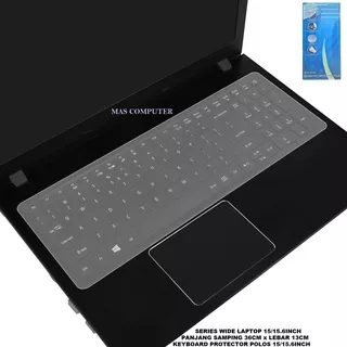 Keyboard Protector POLOS 15 / 15.6 INCH / Silicone Keyboard Protector 14 / 14.6 INCH/ SKIN KEYBOARD PROTECTOR 10 / 10.6INCH / PELINDUNG KEYBOARD / KEYBOARD SKIN / PROTECTOR KEYBOARD