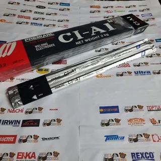 Kawat las KOBESTEEL CIA-1 Cast Iron & Cor Ancuran ukuran 3.2mm CI A 1