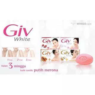 Sabun GIV White Skin Care Soap 76GR