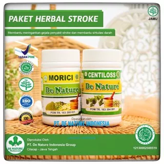 Morici Centiloss DeNature Obat Stroke Herbal Strok Struk Ringan Struke Lumpuh Menahun