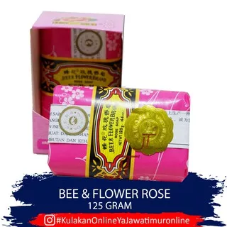 Sabun Tawon Aroma Mawar / Sabun Bee & Flower ORIGINAL CHINA 125 gram