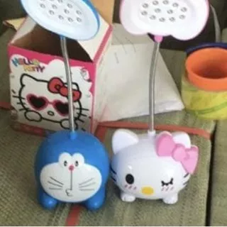 MuRah!! Lampu Belajar / Emergency Per Doraemon Hello Kitty LED Lucu Imut !!!