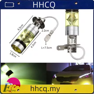 Spot LED Bulb 2PCS LED H3 High Power 100W 2828 Car Fog Light Bulb DRL Lamp 4300k Yellow quality product